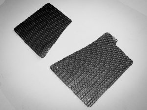 Alfa Romeo 4C Floor Mats - All Weather Rubber - Hexo